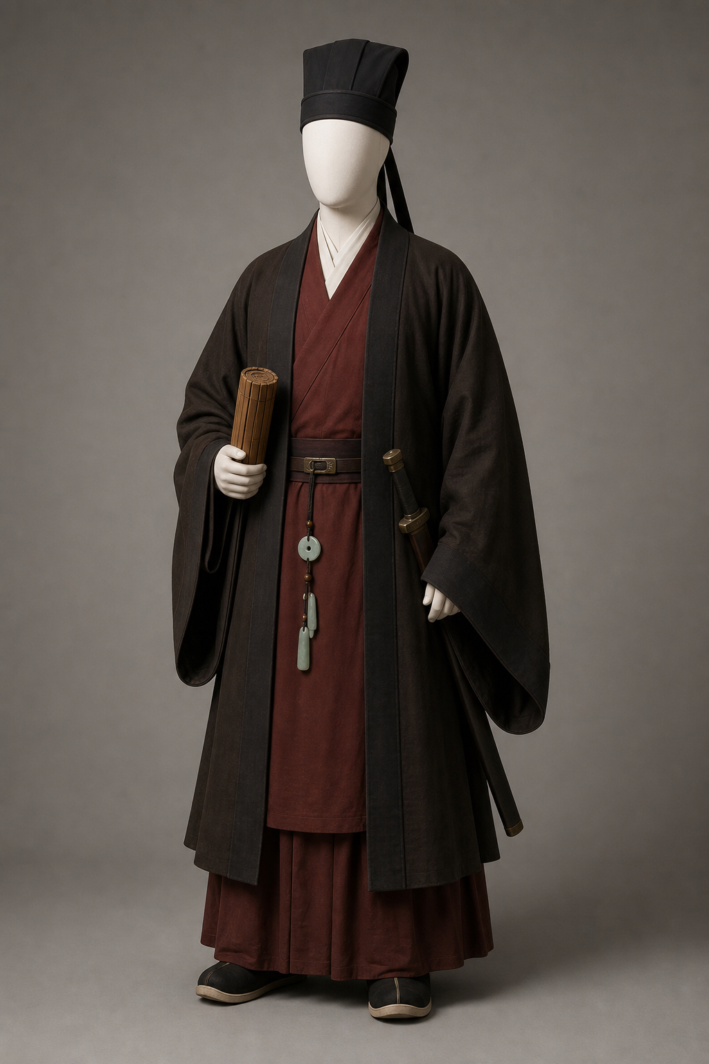 삼국 군주 (Three Kingdoms Ruler) 복식과 무장 장비 복원 이미지