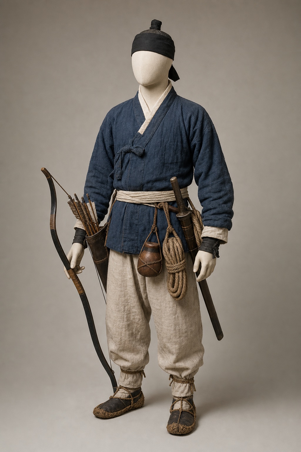 1597년 조선 수군 사부 기록 (Joseon Navy Sabu Record, 1597) 복식과 무장 장비 복원 이미지