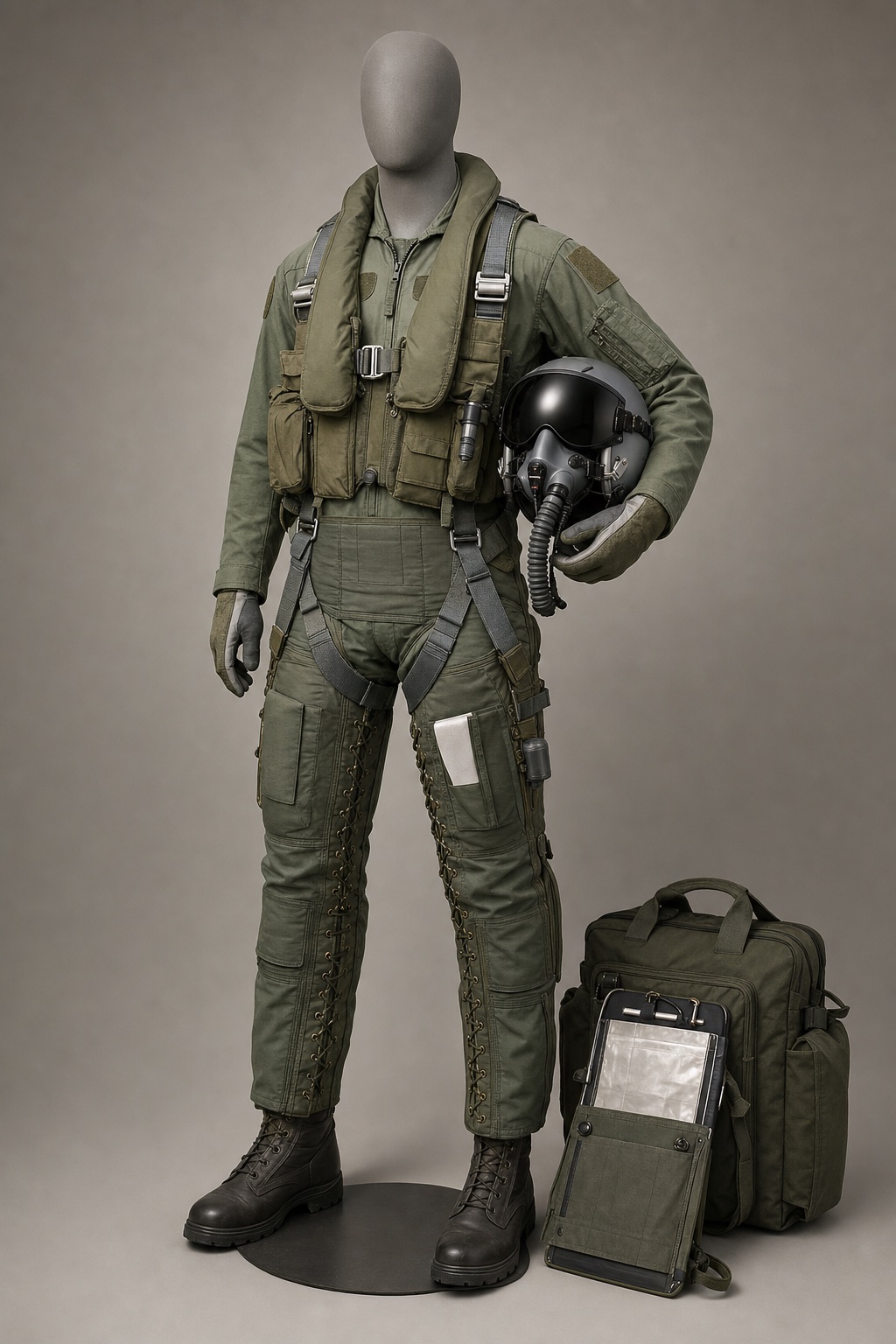 2022~2025 공군 전투조종사 공식사진 관찰 (ROKAF Pilot Official-Photo Comparison) 복식과 무장 장비 복원 이미지