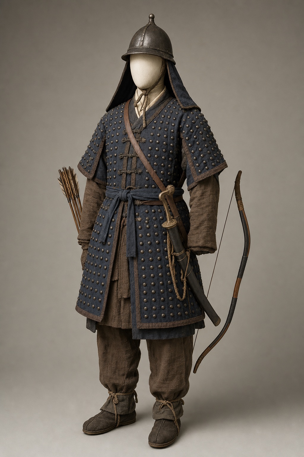 임진왜란기 조선 무사 기사 시연(1594) (Joseon Mounted Archery, 1594) 복식과 무장 장비 복원 이미지