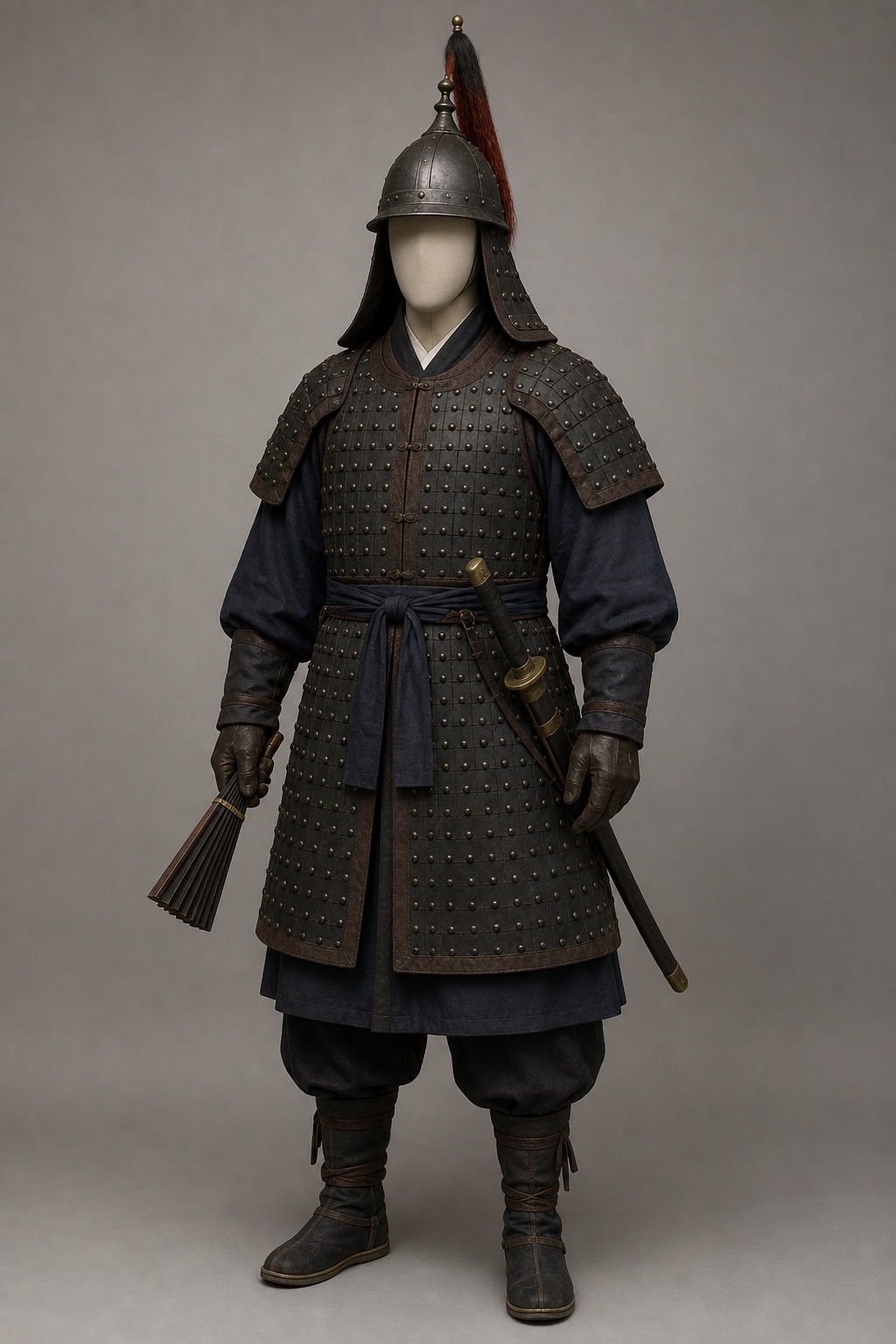조선 훈련도감 상급 장관 복식(중·후기 유형) (Joseon Hunryeondogam Senior Officer) 복식과 무장 장비 복원 이미지