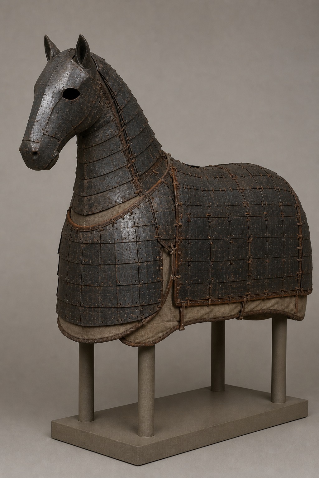 가야 말갑옷·말투구 (Gaya Horse Armor & Headguard, Magapchong) 복식과 무장 장비 복원 이미지