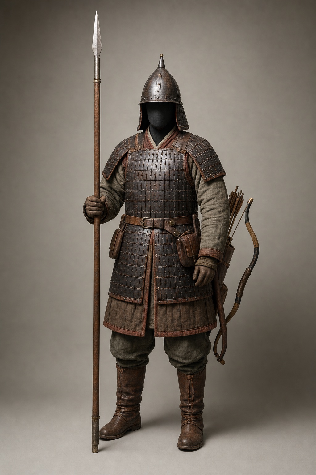 고려 별무반 신기군 기병 (Goryeo Byeolmuban Shingi-gun Cavalry) 복식과 무장 장비 복원 이미지