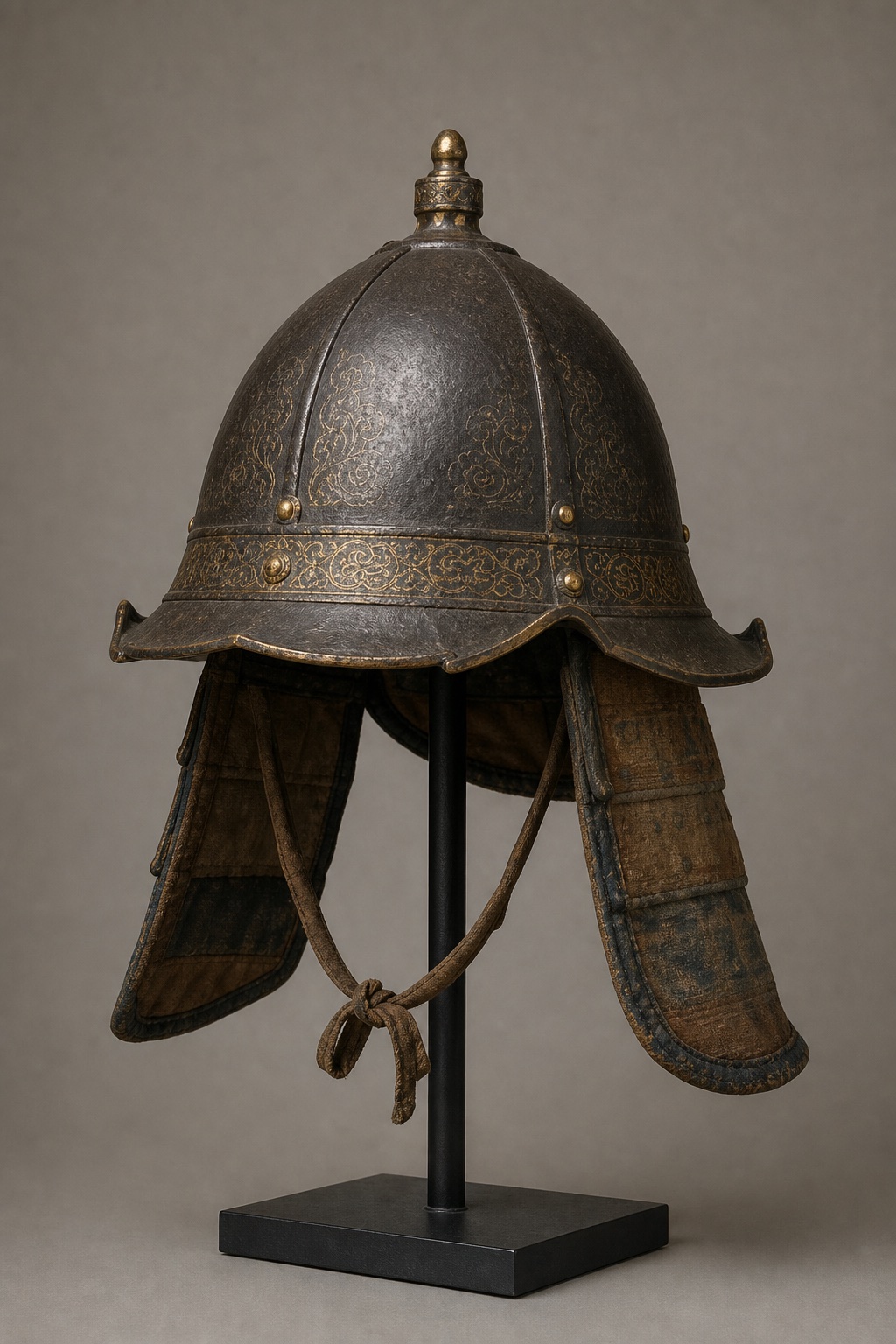 중국 17세기 중후반 의장 투구 추정 (Chinese Ceremonial Helmet, Probable Attribution) 복식과 무장 장비 복원 이미지