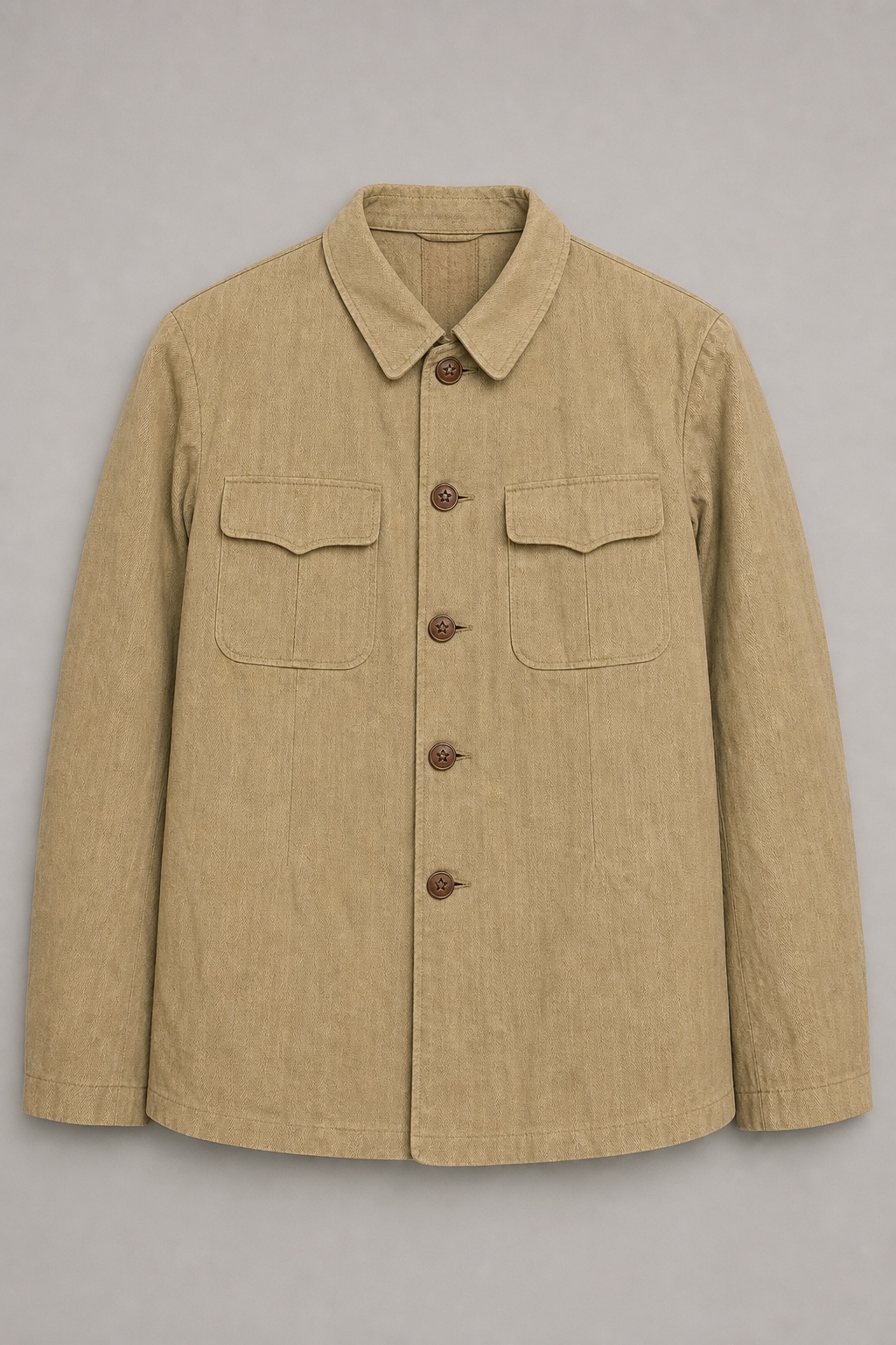 PLA 1957~65 계열 장교급 4포켓 상의 (PLA Officer-Class Four-Pocket Jacket) 복식과 무장 장비 복원 이미지