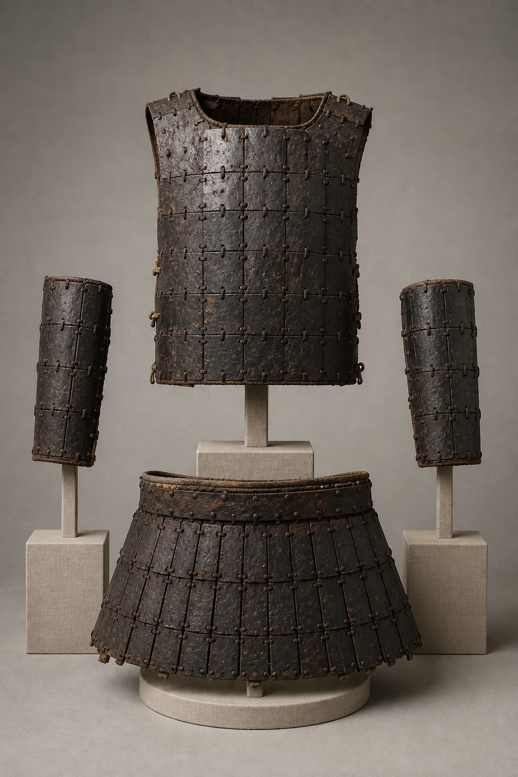 통일신라 재매정 출토 갑옷 복원 (Unified Silla Armor) 복식과 무장 장비 복원 이미지