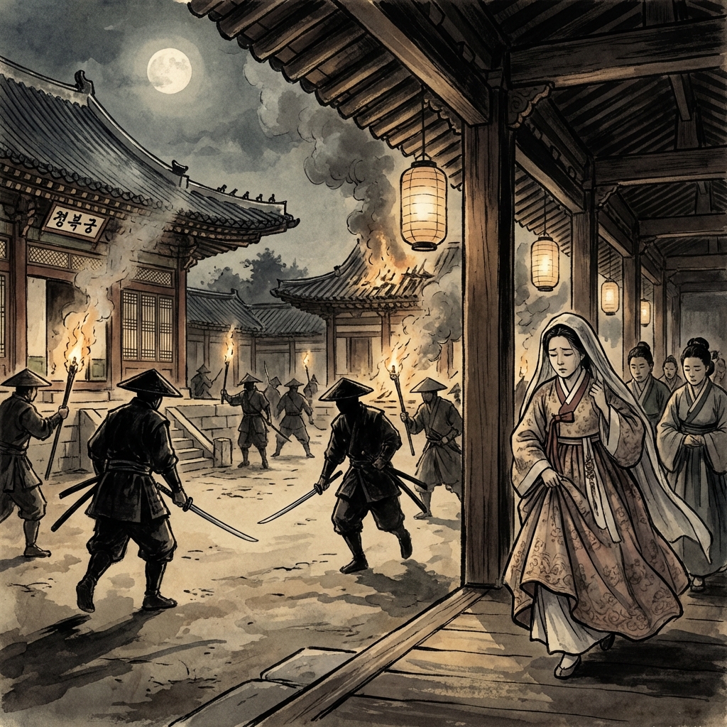 을미사변과 국모의 비극 (1895년) 역사 자료 이미지