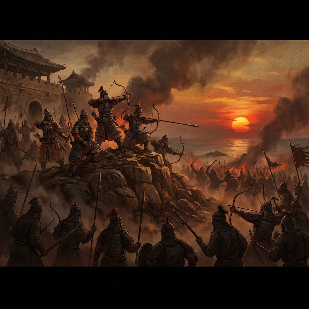 삼별초의 대몽항쟁과 고려 정신의 불꽃 (서기 1270-1273년) 역사 자료 이미지