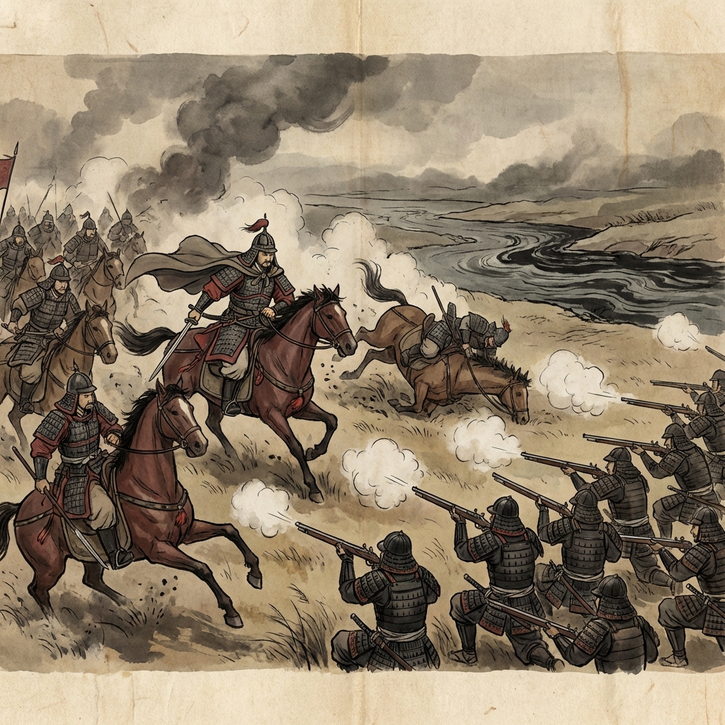 탄금대 전투와 신립의 패배 (1592년) 역사 자료 이미지